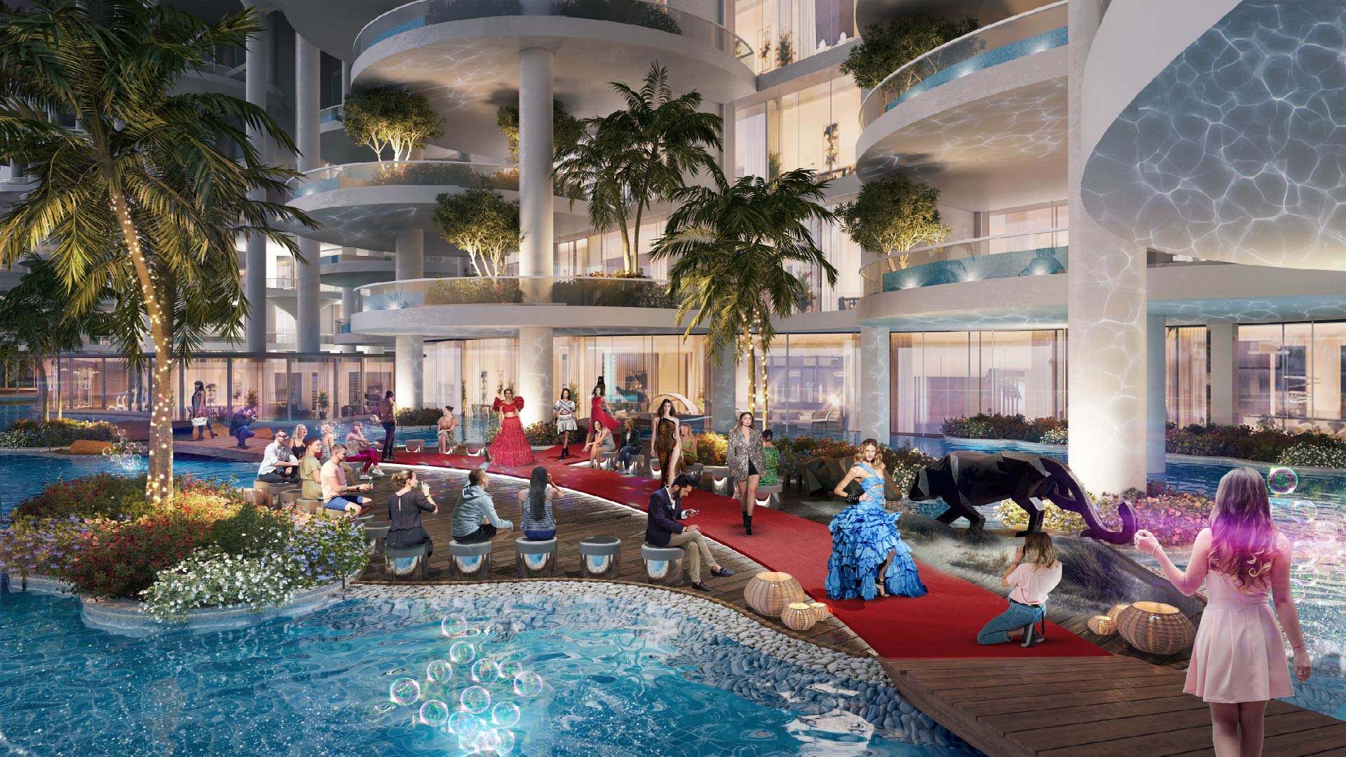 CAVALLI COUTURE Fashion Show Island