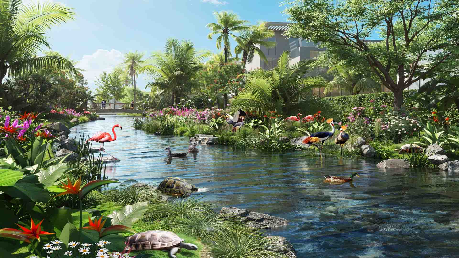 Damac Island 10-tortoise Garden