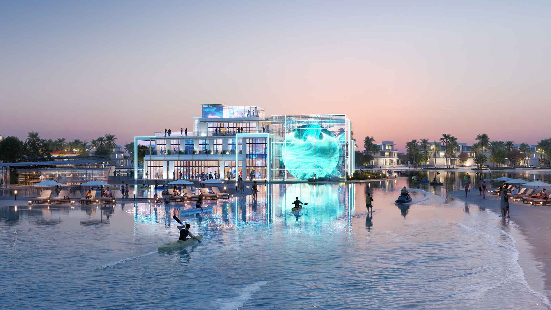 Damac Island 3-aqua dome