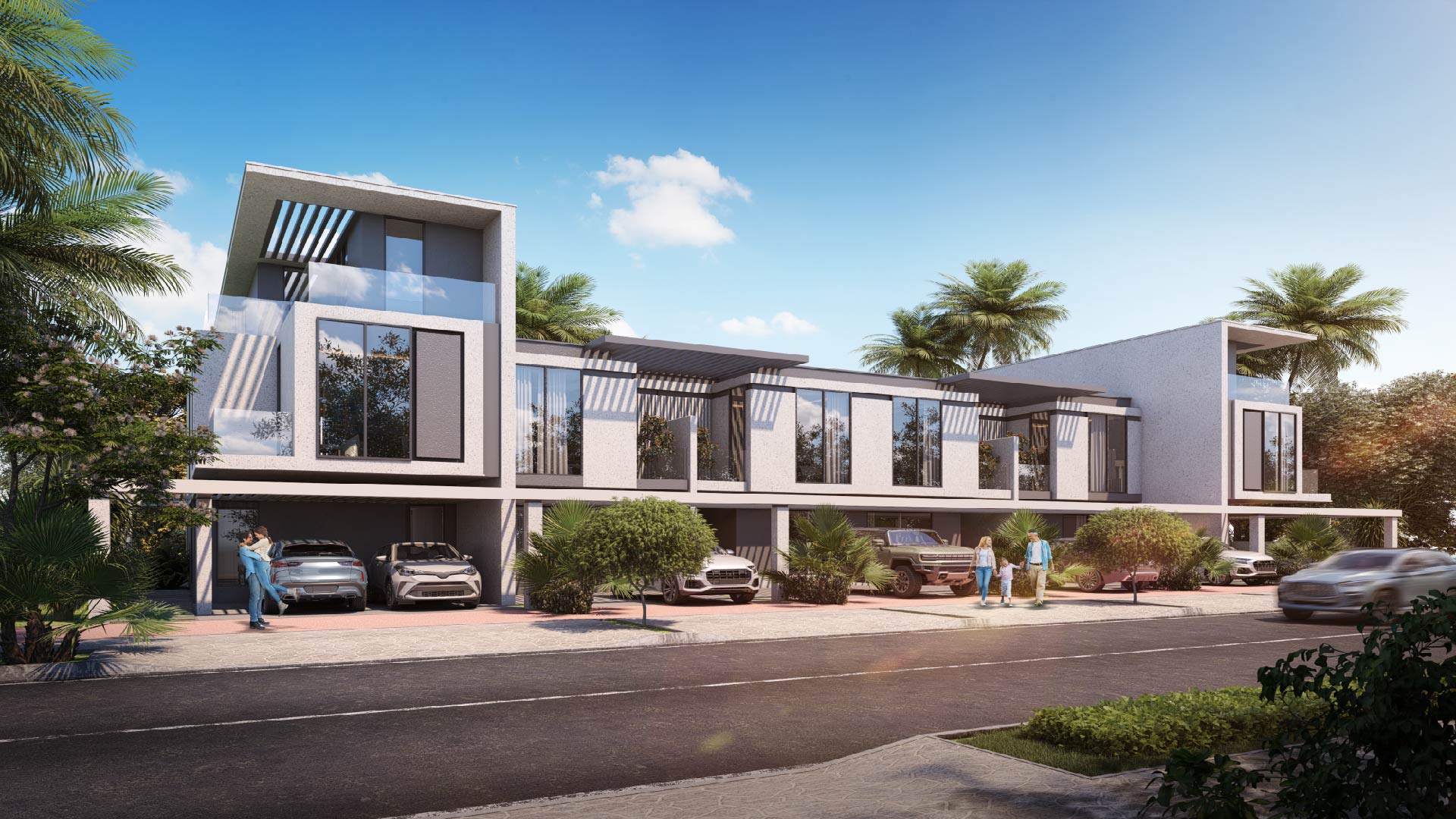 Sun City Townhouse Front View Day